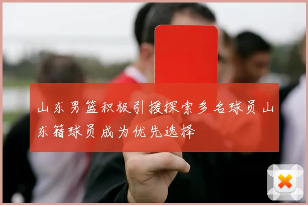 山东男篮积极引援探索多名球员山东籍球员成为优先选择